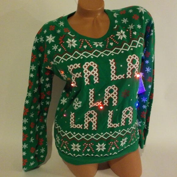Light Up Christmas Sweater - Picture 8 of 8